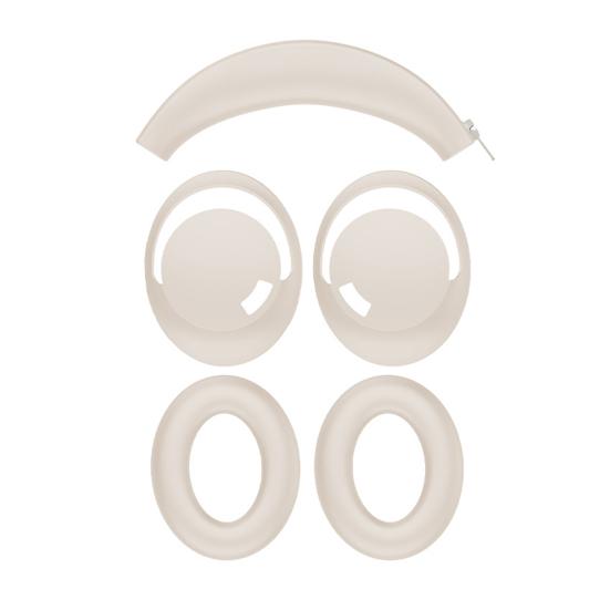 Carcasă de Protecție din Silicon pentru Căști 1MORE SonoFlow Protector pentru Căști Wireless Skin Shell Capac pentru Banda de Susținere Tampoane pentru Urechi Pernuțe Înlocuire