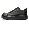 Originaldesign s/a Neuer Streetstyle Teenager Alltagskleid Atmungsaktive Lederschuhe für Herren Damen Schuhe mit Höhenerhöhung