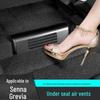 Toyota Sienna Under-Seat Air Outlet Grille Decorative Grid and Anti-Block Sticker