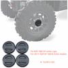 4 Pcs Black Wheel Hub Center Caps For 2017-2019 Polaris Rzr Xp 1000 1522216-655