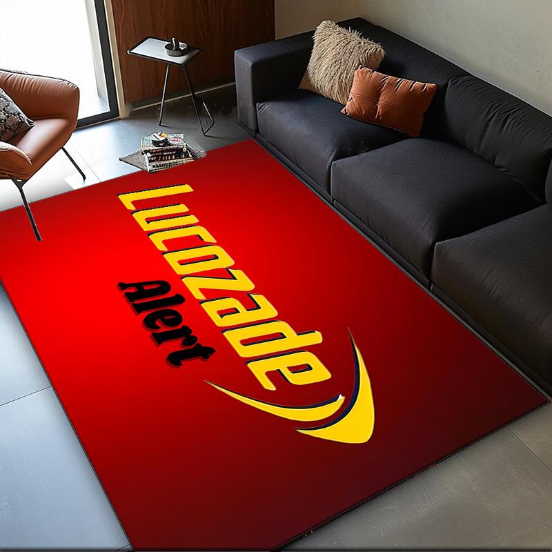 Lucozade Area Rug Suitable for Indoor And Outdoor,Carpets for Playroom, Homes, Offices, Living Rooms,Home Decor,Christmas Fan Gift
