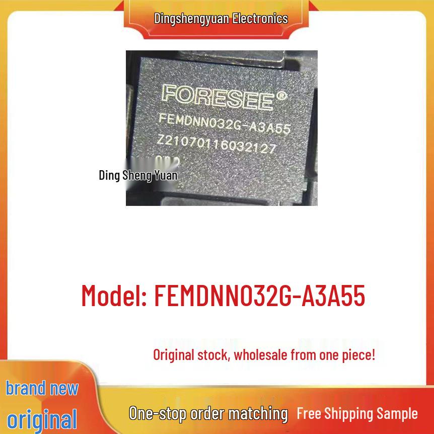 

FEMDNN032G-A3A55 32GB eMMC Чіп пам яті IC SMD BGA153