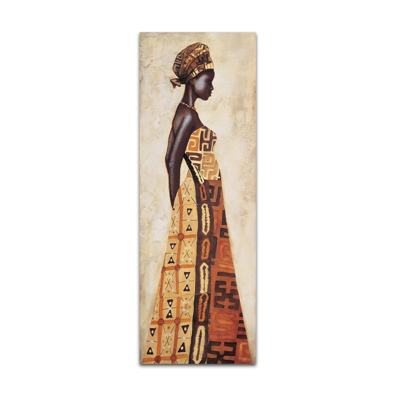 African Traditional Dancing Women Wall Art Canvas Posters and Prints Art Painting Large Size Decoration Pictures for Home Decor