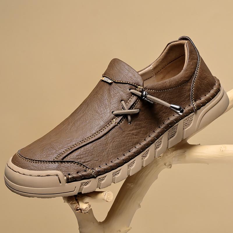 Men's Leather Shoes Casual Sneakers