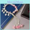 Chinesestyle Chic Alloy Beaded Bracelet For Women Vintage Floral Design Jewelry