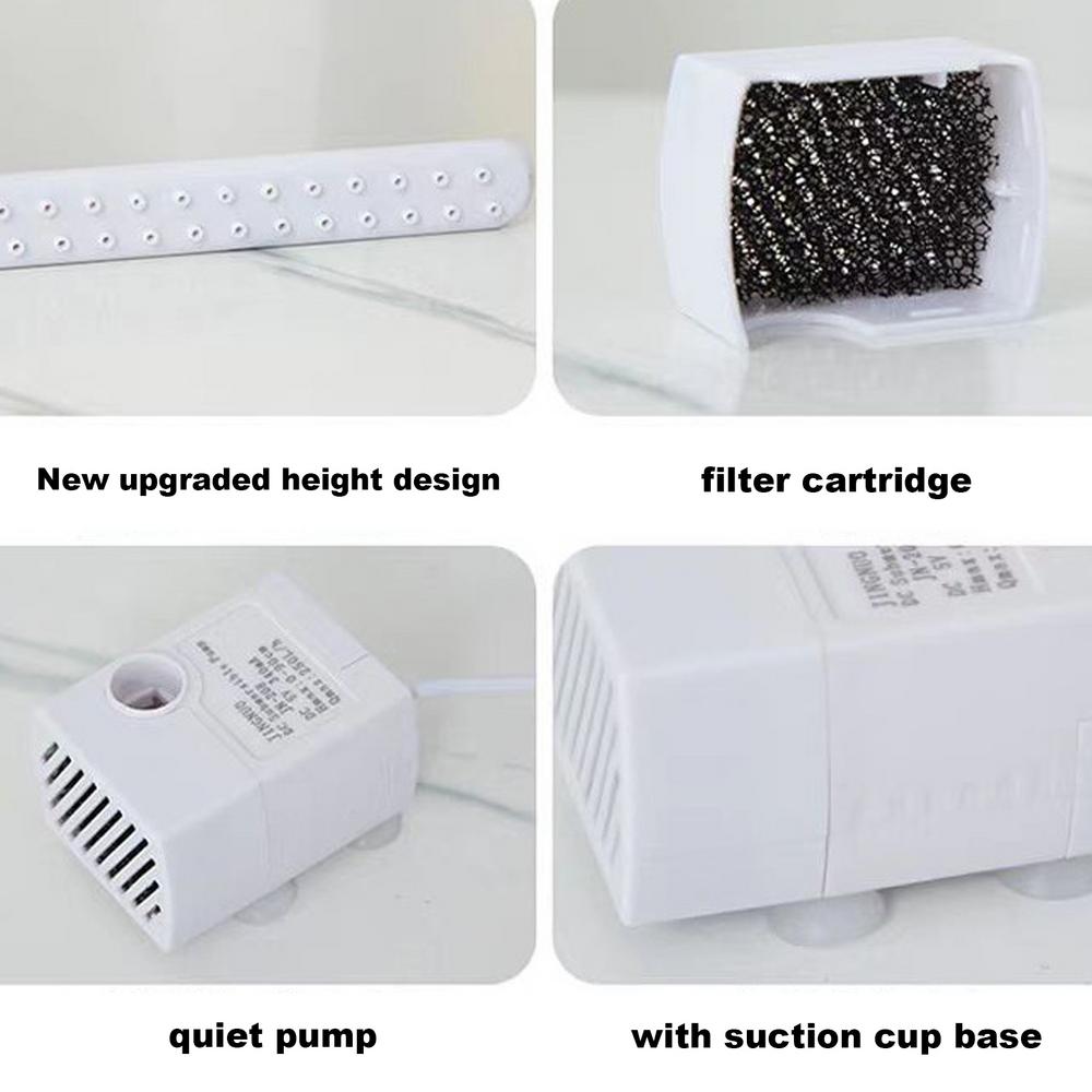 Parrot Automatic Bathtub With Shower Pet Parrot Circulating Water Bathtub USB Electric Large Bird Bathtub Shower Fountain