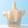 Underkläder Dam Tunn Spets Mjuk Stålring Anti Hängande Samlande Justerbar Bröstform Rak BH
