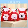 Charming Christmas Candy Gift Bags With Adorable Santa Snowman And Bear Motifs