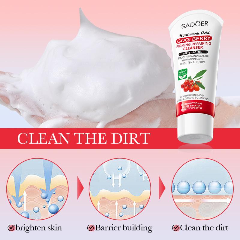 Goji Berry Repair Cleanser 100g SADOER facial cleanser
