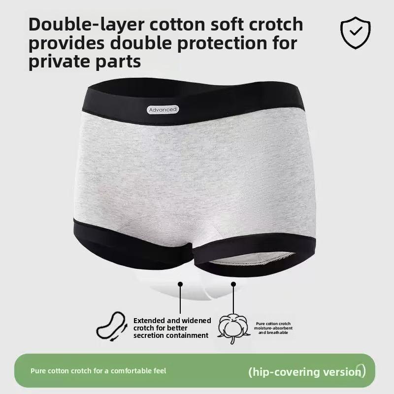 Large Size Ladies Spring and Autumn New Simple No Mark Flat Angle Underwear