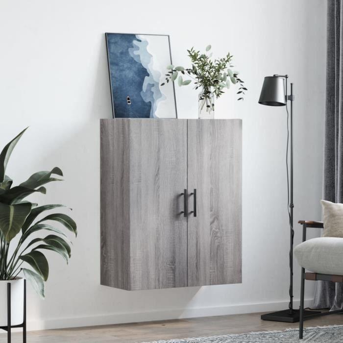 VidaXL Wall Cabinet Sonoma Grey 69.5x34x90 Cm 828450