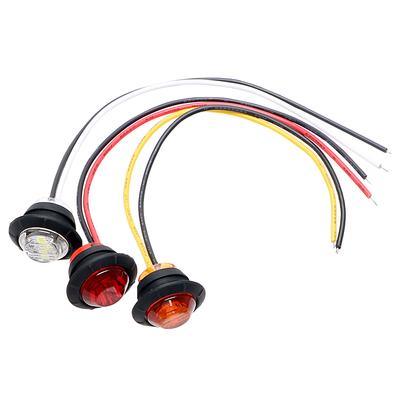 Car Tail Lights Super Bright 2Pcs/set Car-styling Trucks Clearance Lights Turn Signal Indicators Signal Lamp LED Side Marker Lights