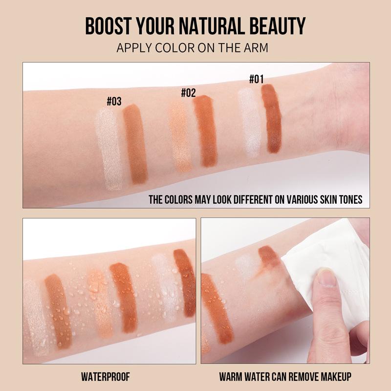 O Qian Ya Double-Ended Contour & Highlight Stick for Natural Brightening and Face Sculpting