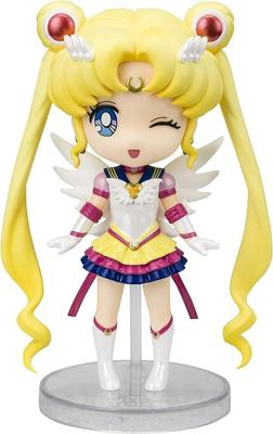 TAMASHII NATIONS Figuarts Mini Pretty Guardian Sailor Moon Eternal Sailor Moon 90mm ABS PVC Painted Movable Figure BAS63968 -Cosmos Edition- Approx. &