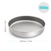 Ultralight Titanium Frypan Outdoor Camping Hiking Picnic Cooking Frying Pan