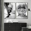 Sexy ženské telo Plagáty Cool Girl Obrazy Obraz na plátne Pop Art Nástenné obrazy do obývacej izby Dekorácia domova Bez rámu