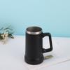 Tazza d'Acqua con Manico Tazza da Birra in Acciaio Inossidabile Tazza Termica Portatile