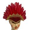 Hair Band Feather Headdress Head-mounted Carnival Costume Headwear Chief Headdress  Halloween