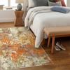 Kristallflor Teppich Modern Abstrakt Wohnzimmer Küche Badezimmer Eingangsbereich Waschbare Teppiche Fleckenresistent Warm Große Matten