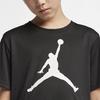 Jordan Kids Round Neck Logo Print Casual Short Sleeve T-Shirt Kids Tops Black HA2543-023