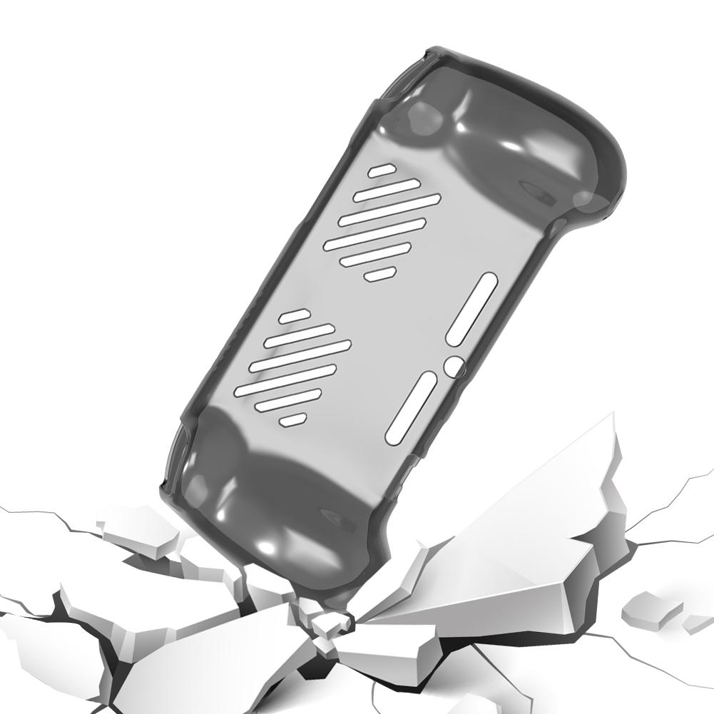 TPU Cooling Transparent Case Anti-Scratch Protective Case Shockproof Protective Sleeve for Anbernic RG557 Machine