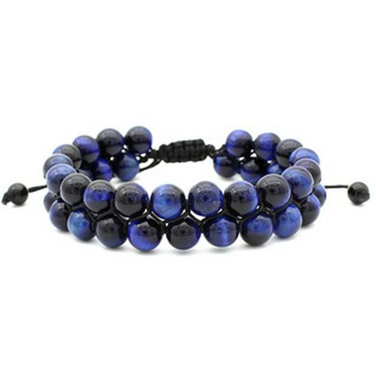 2019 Zirconia Crown Stone & Frosted Bead Bracelet with Copper & Imperial Stone Accents