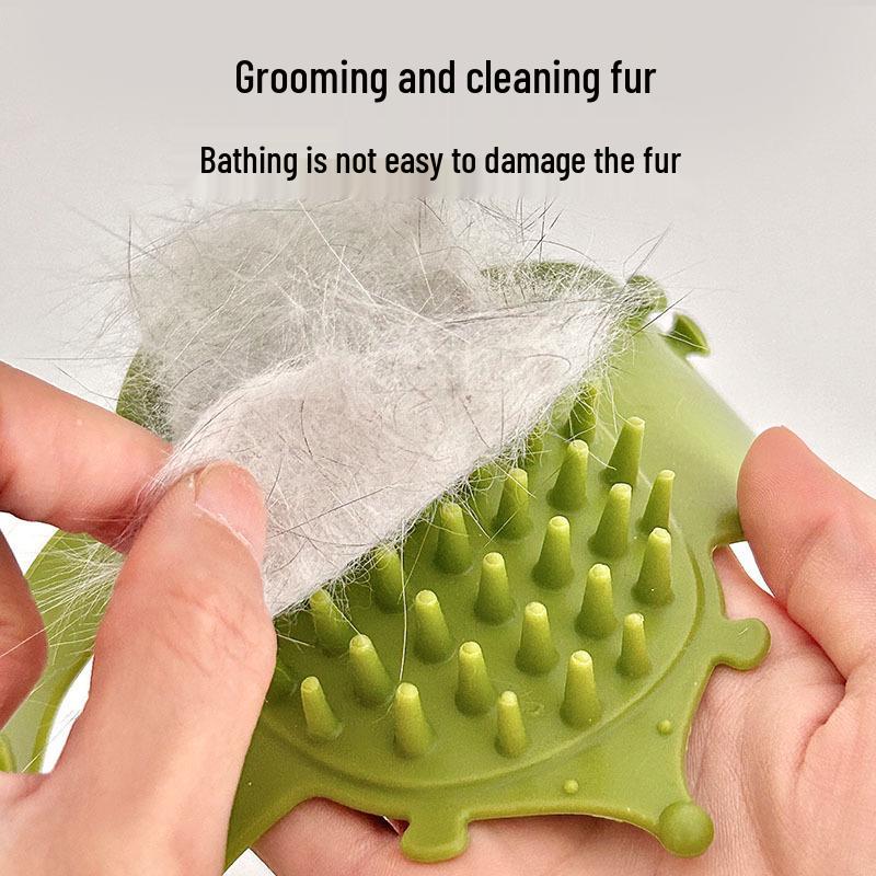 Cat Wall-Mounted Massager & Scratching Pad for Self-Grooming and Stress Relief