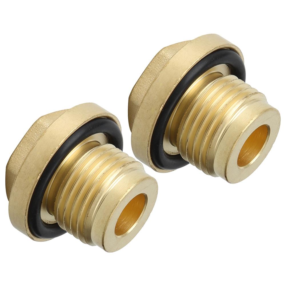 Brass Differential Plugs Drain Filler Set Replacement for Plastic Difficulty Easy Installation Proof Design 2 TD5 and V8 Includes