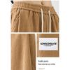 CHOCOOLATE Men's Corduroy Loose Straight Casual Pants