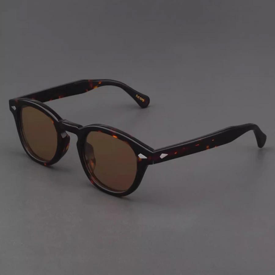 Gafas de sol polarizadas Johnny Depp Lemtosh para mujer, marca de lujo, estilo vintage de acetato, gafas de visión nocturna.