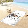 LISA Print Beach Towel, Large Soft Quick Dry Towel for Beach Camping Swimming