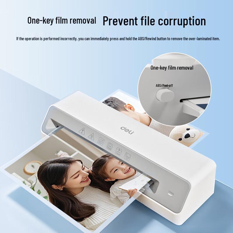 Deli A3 Thermal Laminator CN plug (adapter included)