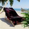 Ken kaneki anime Print Beach Towel, Large Soft Quick Dry Towel for Beach Camping Swimming