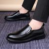 Fashion 2025 Spring Autumn Business Formal English Style Leather Shoes for Men New Designer Black Casual Dress Shoes Male