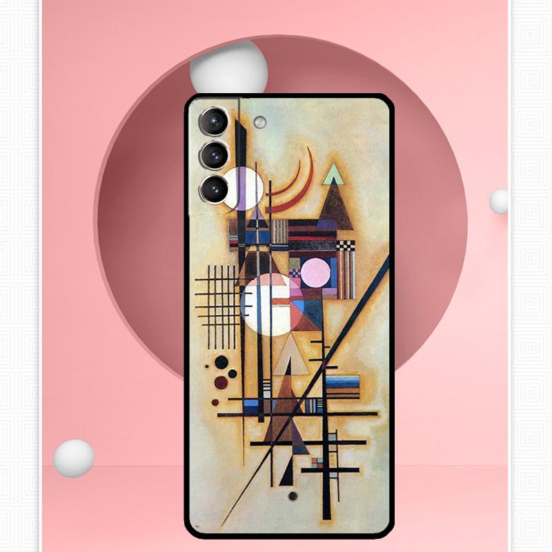 Wassily Kandinsky Abstract Case For Samsung Galaxy S25 Ultra S20 S21 S22 S23 S24 Ultra S9 S10 Plus S25 FE Cover Funda
