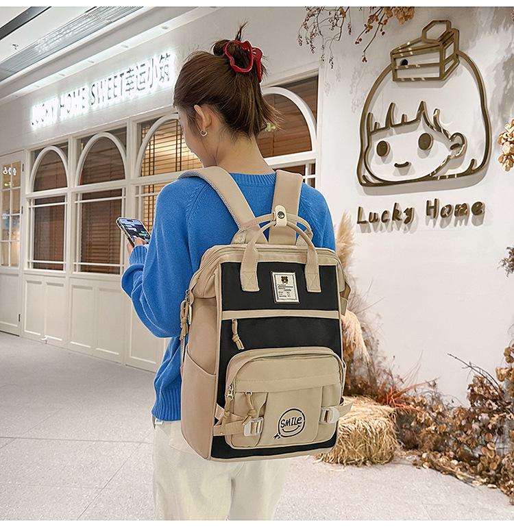 2024 Versatile Lightweight Nylon Backpack - Large Capacity, Multifunctional Laptop Bag for Students