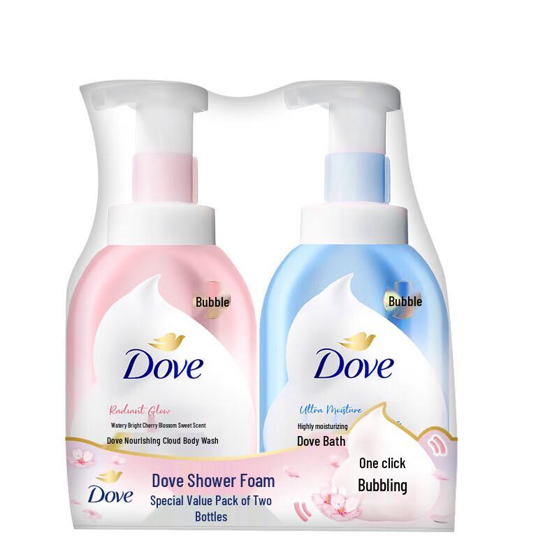 Dove Shower Foam Combo Pack