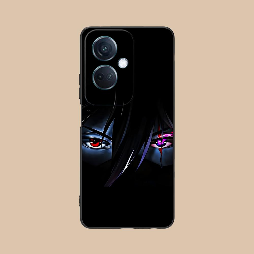 Anime Eyes Phone Case for OPPO Reno 14 13 12 11 10 9 8 7 6 5 F T Pro 5G Soft TPU Shockproof Cover