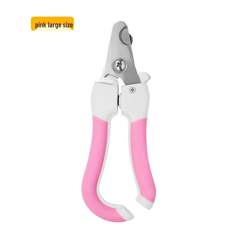Universal Pet Nail Clippers & Trimmer Set with Safety Lock & Diamond Nail File for Cats and Dogs