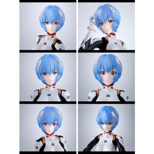 TAMASHII NATIONS S.H.Figuarts Evangelion: New Theatrical Edition Rei Ayanami, Approximately 135mm, PVC & ABS Painted Action Figure