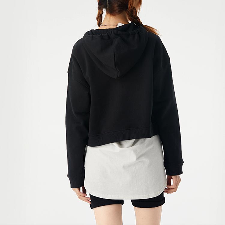 Adidas Neo Casual Hoodie Mit C+ Schweißableitend Damen Hoodies Schwarz GJ7935