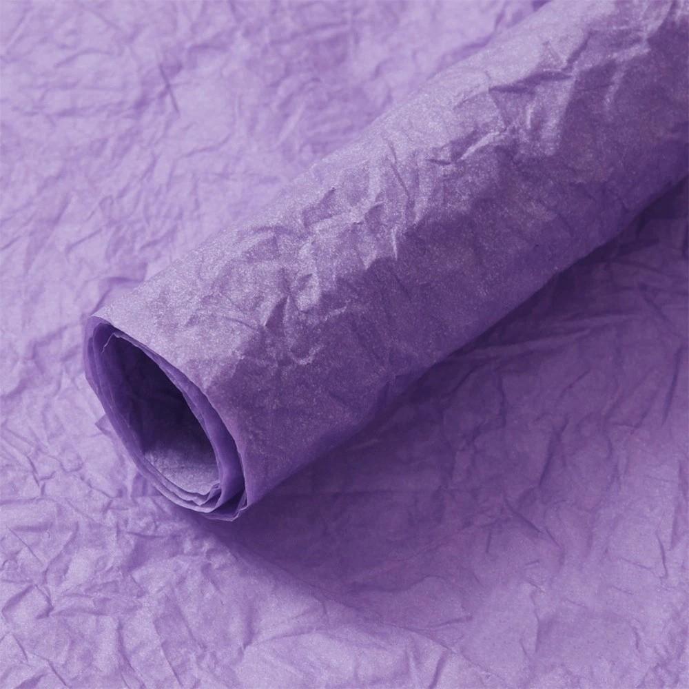 5pcs Pleated Design Flower Wrapping Paper Fluffy Disposable Bonquet Wrapping Paper Decorative High End Floral Gift Wrap Paper