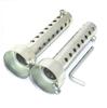 NEYORIKA Motorcycle Muffler Silencer Inner Silencer Universal Inner Baffle with Hex Set of 2 Wrench, (Long 45mm)
