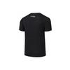 SAUCONY Moisture-Wicking Breathable Stretch Comfortable Training Reflective Logo Crew Neck Short Sleeve T-Shirt Men Tops Black SC2239058-1