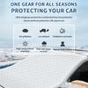 Vindrutetäckning för snö 3 lager Magnetisk Vindtät Bilutrustning Vintervindrutetäckningar för Escape Kyla Is Frost Regn Frysning