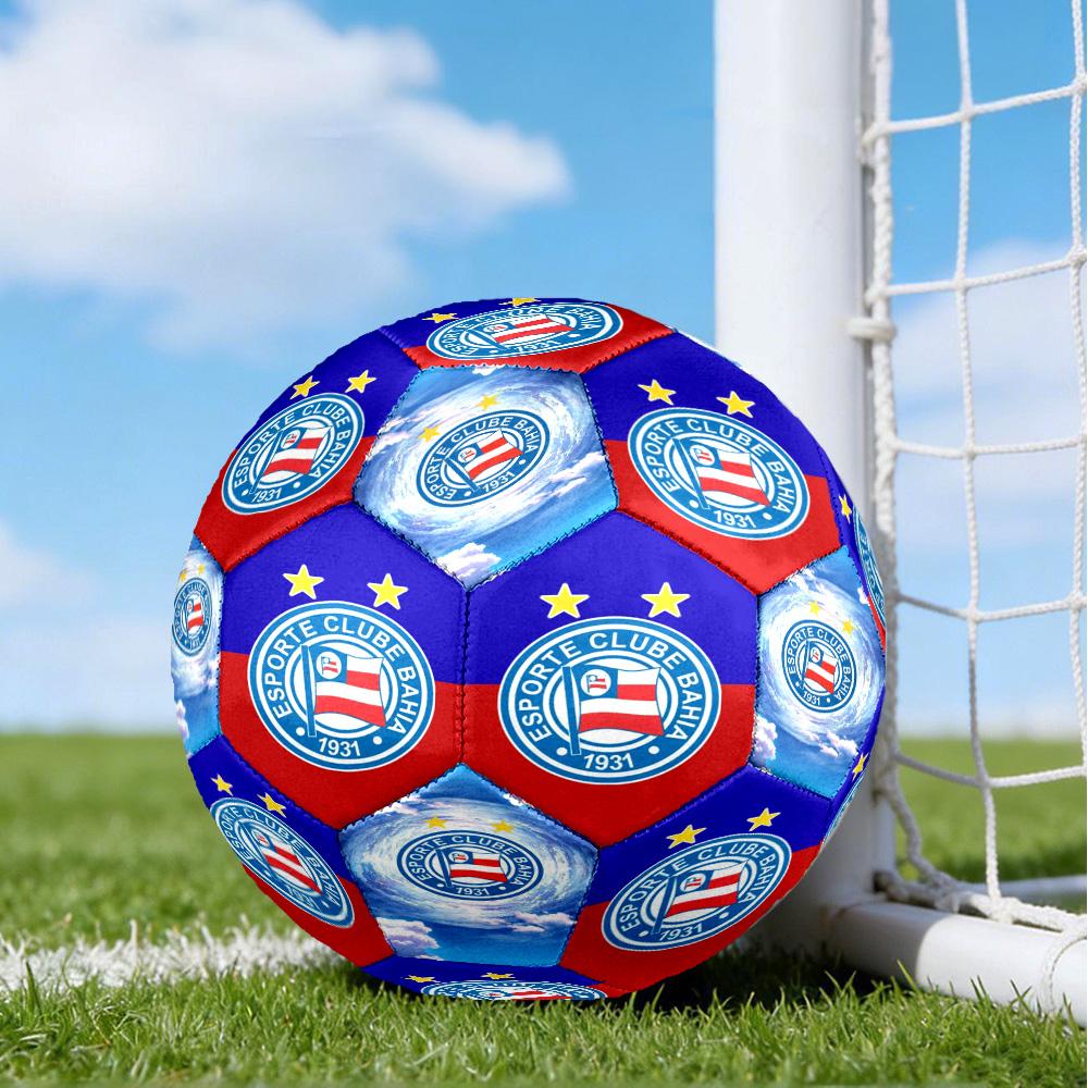 Ba-hia Sports Club Emblem Printed Size 5 Soccer Balls, High-Quality, Anti-Slip, Protective Football, A Unique Gift , Birthdays, Christmas Gifts