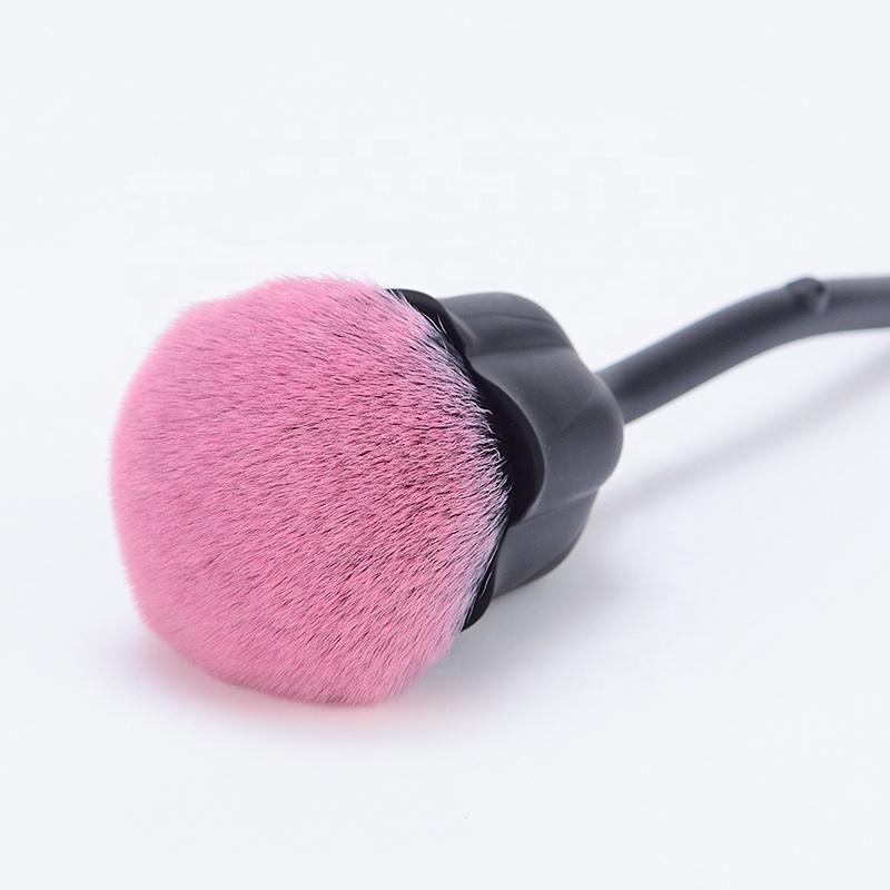 High Quality Supplies Professional Nail Art Tool Brush Beauty New Design Cleaning Dust Rose Flower Nail Brush