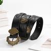 Elegant Women Waistband Punk Styles Waist Belts Sophisticated Unisex Waistband Suitable for Men and Women's Wardrobes