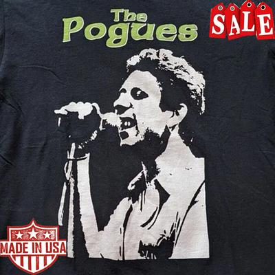 HOT Shane Macgowan T-Shirt The Pogues Hoodie Unisex All Size Shirt CC9010