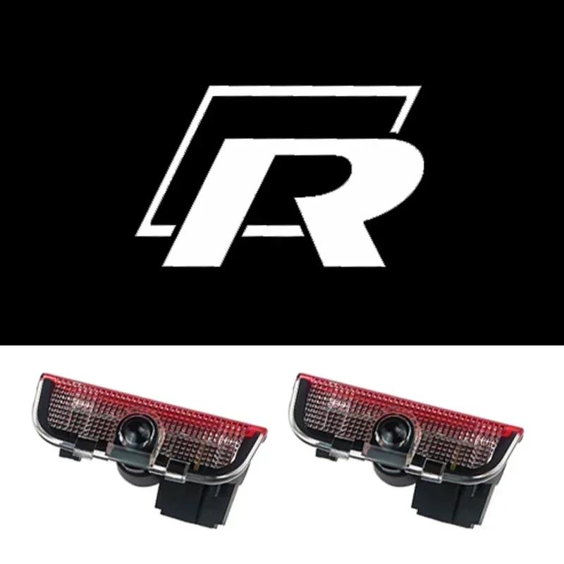 LED Car Door Projector Ghost Shadow Welcome Light Accessories For VW Tiguan MK1 MK2 Scirocco MK3 Touran 5T1 Arteon CC Sharan 7N